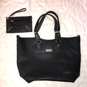 BCBG Bag w/Matching Wristlet